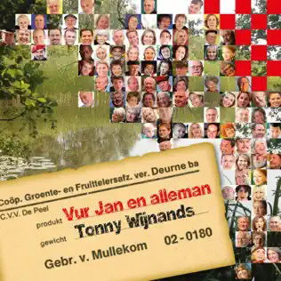 CD - Tonny Wijnands - Vur Jan en alleman - 0