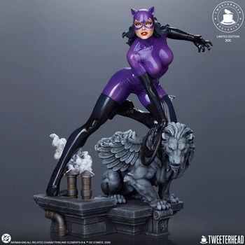 Tweeterhead DC Comics Maquette Catwoman Purple Edition - 0