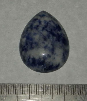 Sodaliet cabochon CJ - 32x23mm - 0