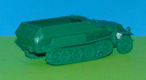 Duitse Sd Kfz 251 halftrack - 3D-print in diverse schalen - 1 - Thumbnail