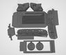 Duitse Sd Kfz 251 halftrack - 3D-print in diverse schalen - 2 - Thumbnail