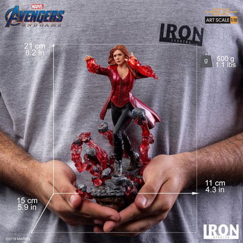 Iron Studios Avengers Endgame Art Scale Statue Scarlet Witch - 6