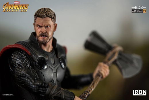 Iron Studios Avengers Infinity War Art Scale Statue Thor - 5