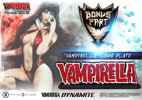 P1S Dynamite Entertainment Statue Vampirella Bonus Version - 1