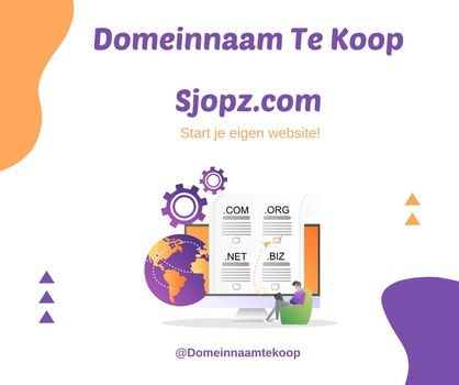 Domeinnaam Sjopz.com - 0