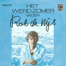 Single - Rob de Nijs - Het werd zomer