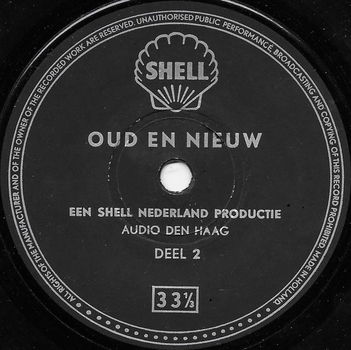 Single - SHELL - Oud en Nieuw 1958 - 1