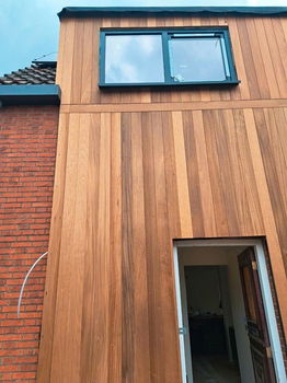 ayous thermowood gevelbekleding 15mmx130mm 43 euro per m2 - 0