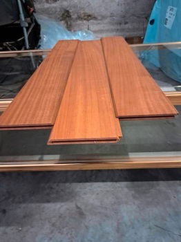 ayous thermowood gevelbekleding 15mmx130mm 43 euro per m2 - 2