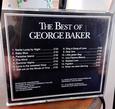 Cd: The Best Of GEORGE BAKER - 1