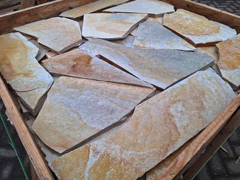 mediterrane flagstones Yellow Sunrise - 0