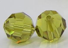 Swarovski 5000 Lime 6mm 24 Stuk of Per Stuk