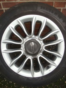 16’’Inch fiat 500 Doblo Combo Steek 5x98