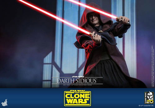 Hot Toys Star Wars The Clone Wars Darth Sidious TMS102 - 0