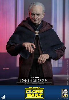 Hot Toys Star Wars The Clone Wars Darth Sidious TMS102 - 3