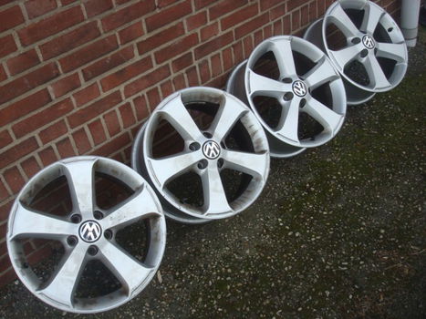 17''Ronal Orginele Volkswagen Golf Passat Touran Jetta Caddy EOS Beetle 5x112 - 2