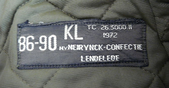 Broek, Thermo / Winter, Koninklijke Landmacht, maat: 86-90, 1972.(Nr.1) - 6