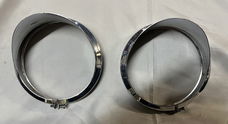 Harley passinglights chroom wimpersringen 4 1/2"