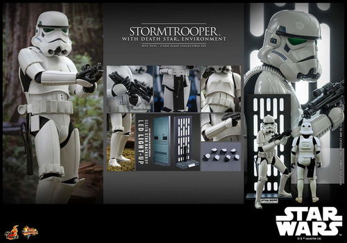 Hot Toys Star Wars Stormtrooper With Death Star MMS736 - 6