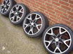 18''AEZ Y-Spoke Black Velgen en Banden Steek 5x112 - 1 - Thumbnail