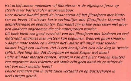 DE VLIEGENDE PAPA'S, FILOSOFEREN MET KINDEREN - Berrie Heesen - 1