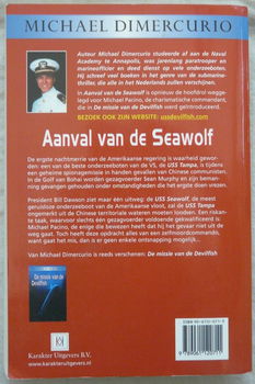 Boek, Aanval van de Seawolf, Michael Dimercurio, Karakter Uitgevers BV, 2001. - 2