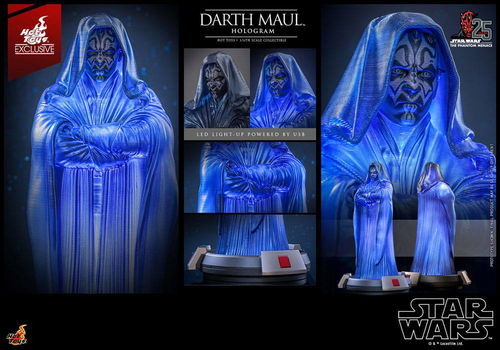 Hot Toys Star Wars Episode I Darth Maul Hologram Exclusive - 6