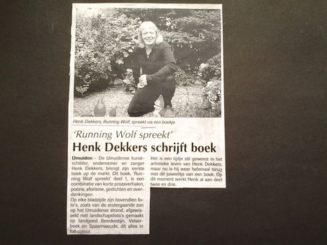 Te koop gedichtenbundel van zanger - kunstschilder en dichter Henk Dekkers - 1