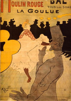 Moulin Rouge - La Goulue - Toulouse-Lautrec, 1891 - 0