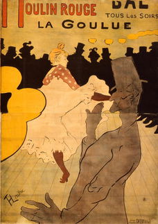 Moulin Rouge - La Goulue - Toulouse-Lautrec, 1891