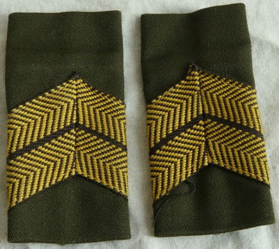 Rang Onderscheiding, GVT, Korporaal 1e Klasse, Koninklijke Landmacht, jaren'70/'80.(Nr.3) - 0