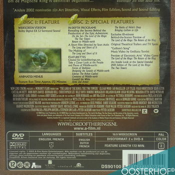 DVD | The Lord of the Rings 2 - The Two Towers | 2-DVD | 2003 - 2