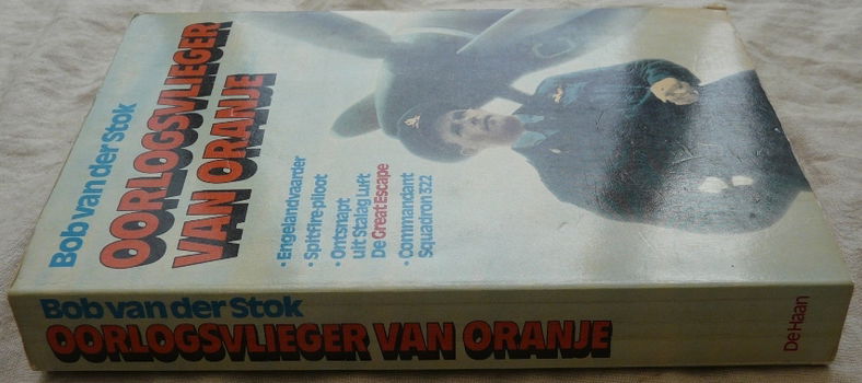 Boek, Oorlogsvlieger Van Oranje, Bob van der Stok, De Haan, 1983. - 2