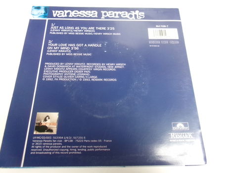 Vanessa Paradis - Just As Long As You Are There - 1