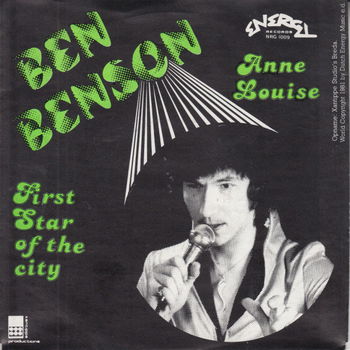 Ben Benson ‎– Anne Louise/ First Star Of The City - 0