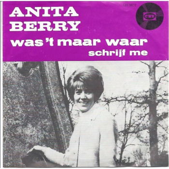 Anita Berry ‎– Was 't Maar Waar - 0