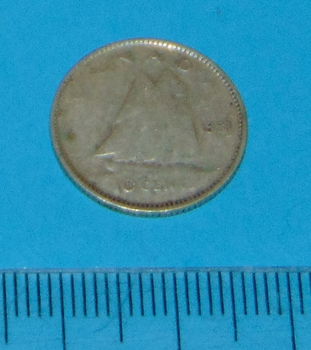 Canada - 10 cent 1951 - zilver - 0