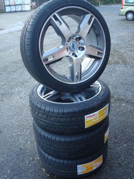 18''inch AEZ velgen en banden steek 5x112 - 6