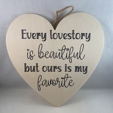 Valentijnsdag cadeau houten hart met liefdes quote adv 3