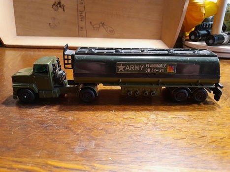 Matchbox super kings K 16 / K115 army tankwagen - 0