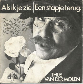 Thijs Van Der Molen – Als Ik Je Zie (1981) - 0