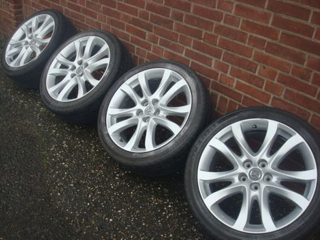 19” Originele Mazda CX-5 Velgen met Banden 5x114,3 - 1