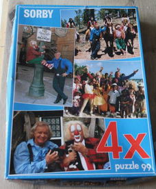 4 x puzzle Bassie & Adriaan