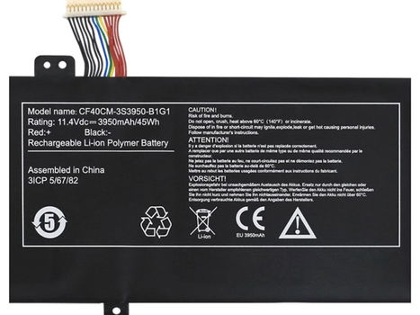 New Battery Laptop Batteries MECHREVO 11.4V 3950mAh/45Wh - 0