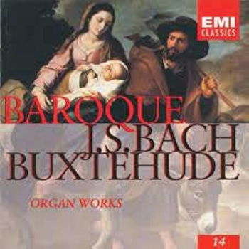 Werner Jacob - Bach, Buxtehude: Organ Works, Baroque (CD) Nieuw - 0