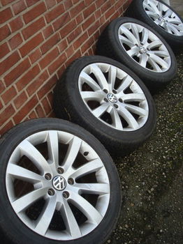 17''Originele Proline Velgen en Banden Steek 5x112 - 2