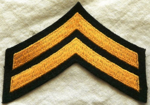 Rang / Rank, Insignia / Chevron, NCM, Leading Seaman, Canadian Naval Forces, Canada, jaren'80.(Nr.1) - 0