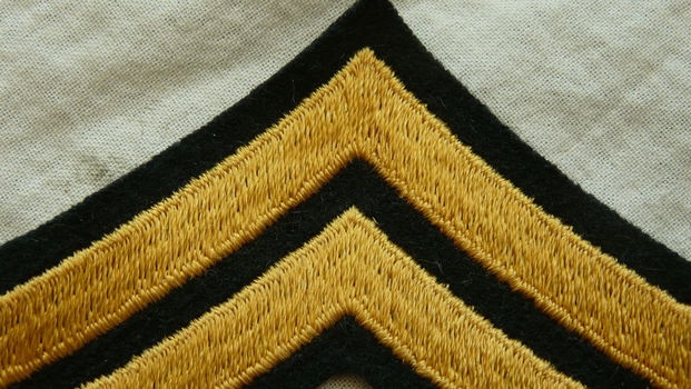 Rang / Rank, Insignia / Chevron, NCM, Leading Seaman, Canadian Naval Forces, Canada, jaren'80.(Nr.1) - 2