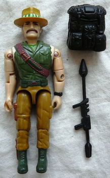 Actiefiguur Lanard, The Corps, Croc (v1) Serie 1, 1986.(Nr.1) - 0