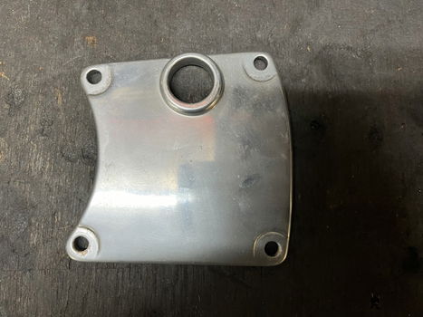 Harley FXR '82-'84 alu. inspection cover OEM 60642-82 met midshift. - 0